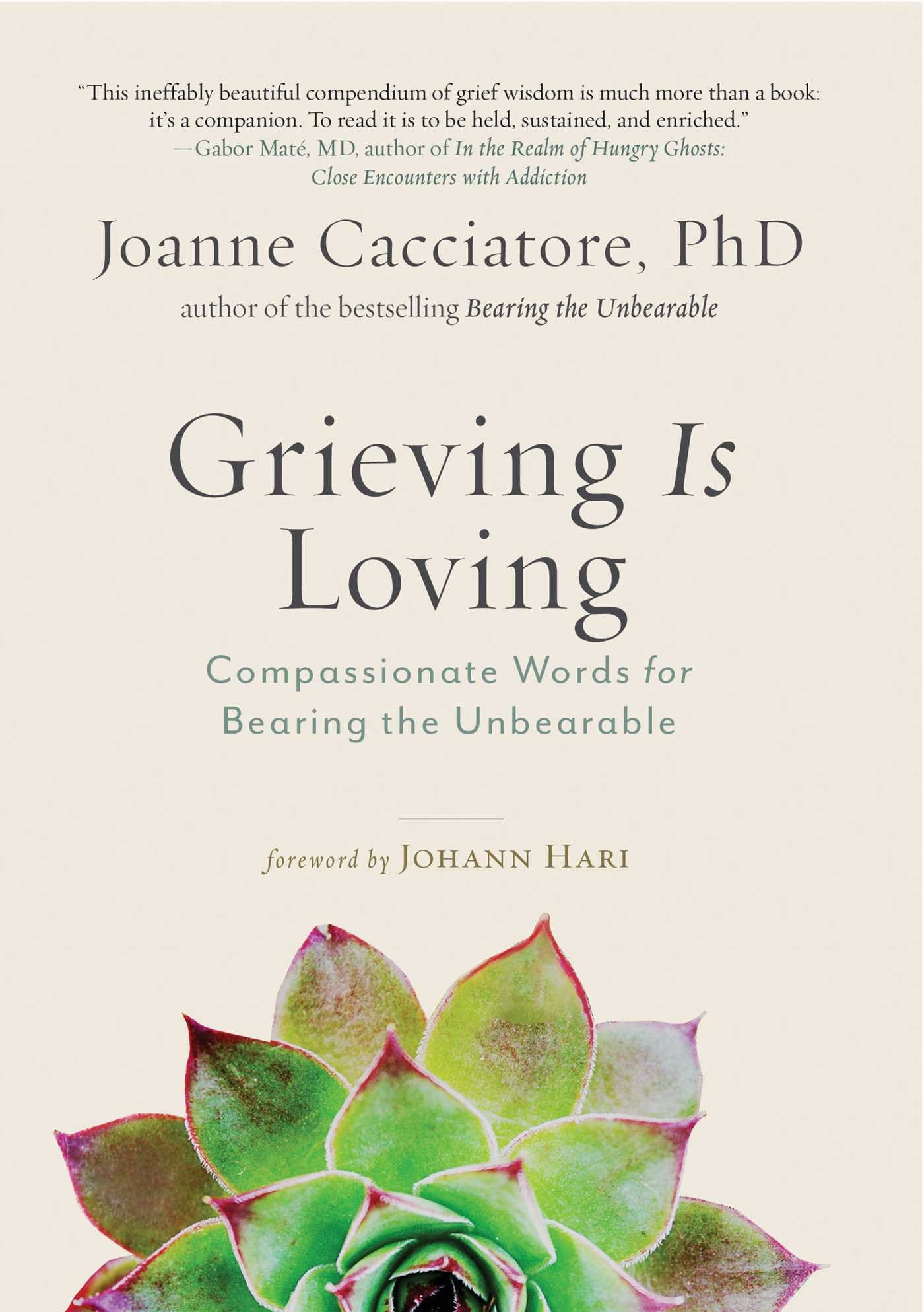 Cover of Grieving Is Loving by Joanne Cacciatore